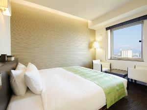 【1ベッド】キングルーム◆ベッド幅180センチ×1台◆広さ16平米
