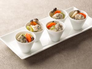 ローカルフード＿あごだしつみれ入りけんちん汁（朝食）
