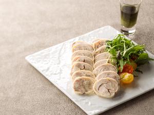 ローカルフード＿九州産華みどりの山椒ソース（朝食）