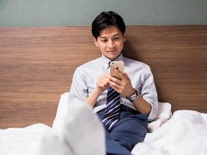 インターネット接続を全室無料でご利用いただけます。