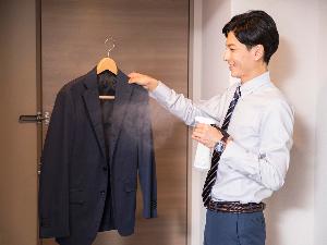 【客室備品】全客室にプロ仕様のスプレー型消臭剤「清水香」をご用意してます