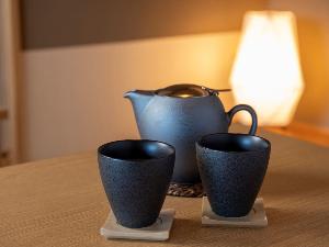 【客室備品】全室電気ケトルをご用意しております。
