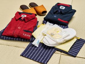 【客室備品】お子様用の館内着・専用アメニティもご用意しております。