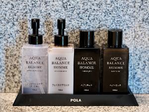 【大浴場/男性脱衣所】アフターシェーブローション・フェイスケアミルク・ヘアリキッド・ヘアトニック
