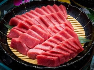【朝食/海鮮】ネタにこだわり。鮪は《本鮪》を豪快にご用意いたしております。