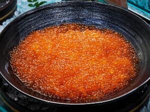 【朝食/海鮮】ラビスタの朝食代名詞ともいえる「北海道産いくら」が贅沢にもかけ放題。