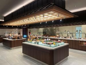 【朝食会場】北海道の食材をふんだんに使用したこだわりの朝食を・・・