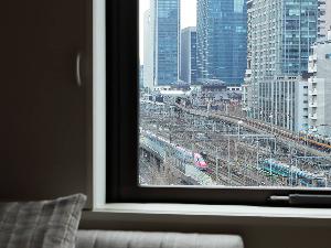 東京ステーションビューダブルルームからの眺め