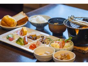 朝食バイキング料理（一例）