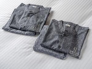 【ナイトウエア】館内着。セパレートタイプとなります。