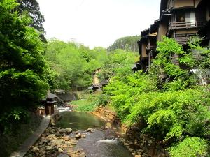 【黒川温泉】別府、湯布院と並ぶ九州屈指の温泉地。「温泉手形」で湯めぐりを（写真提供：熊本県観光連盟)