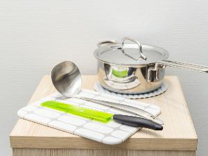 ◆貸出備品｜キッチンセット　※一部客室　