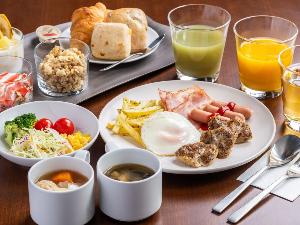◆朝食｜盛り付け一例（洋）