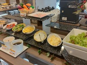 朝食バイキング