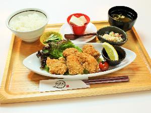 【お手軽定食】から揚げ定食