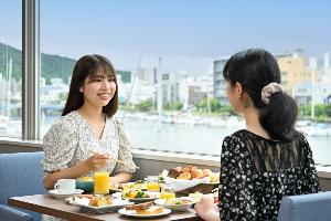 ＜朝食バイキング＞レストラン「眉山」営業時間7:00〜9:00
