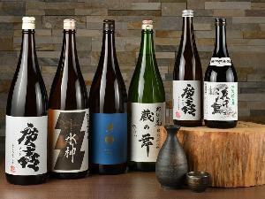 地酒や地ワインを取り揃えております