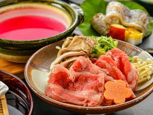 夕食　夏の基本会席　※2024年6月15日（土）頃から2024年9月14日（土）頃までの献立例です。