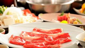 レストランしゃぶしゃぶ膳一例