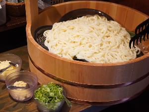朝食バイキング【うどん】