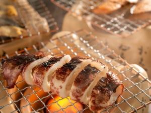 【朝食メニュー例】人気メニュー！「イカ焼き」