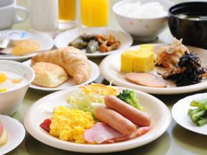 朝食バイキング