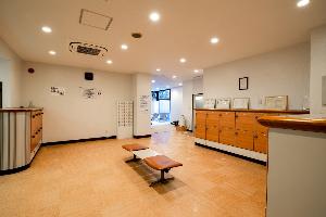男子大浴場　脱衣場