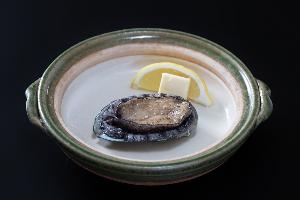 鮑の踊り焼き