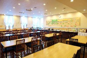 朝食バイキング<BR>6時から10時までご用意しております。<BR> (ラストオーダー9：45）