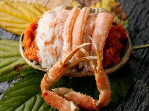 香箱蟹　小ぶりながら味わいは絶品です