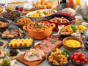 朝食ビュッフェ