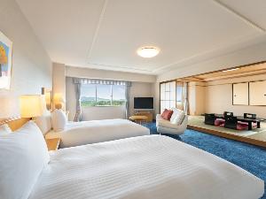 ■クラシックジュニアスイート（和洋室）※広さは同じとなりますがレイアウトは客室ごとに異なります