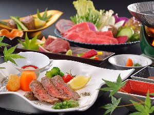 季節の特別料理「山形牛尽くし会席」※イメージ