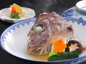 【鯛づくし蒸し物】兜蒸し（※イメージです）