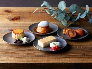 【BUNDOZA CAFE ＆ BAR】各種スイーツ　※イメージ