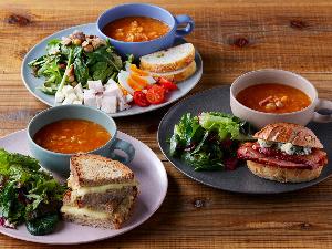 【BUNDOZA CAFE ＆ BAR】サラダプレート他ライトミール　※イメージ