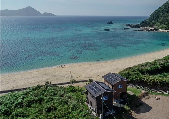 ラッキーハウス上空より