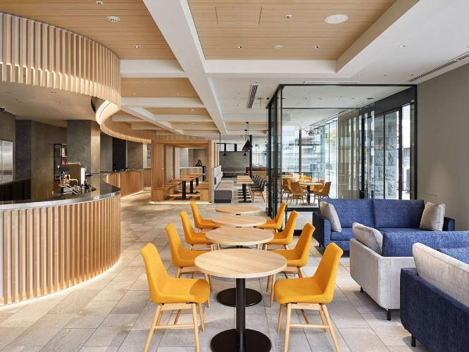 【BANKERS STREET CAFE】店内