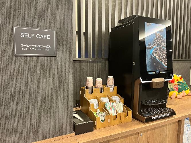 ロビー　ウェルカムコーヒー