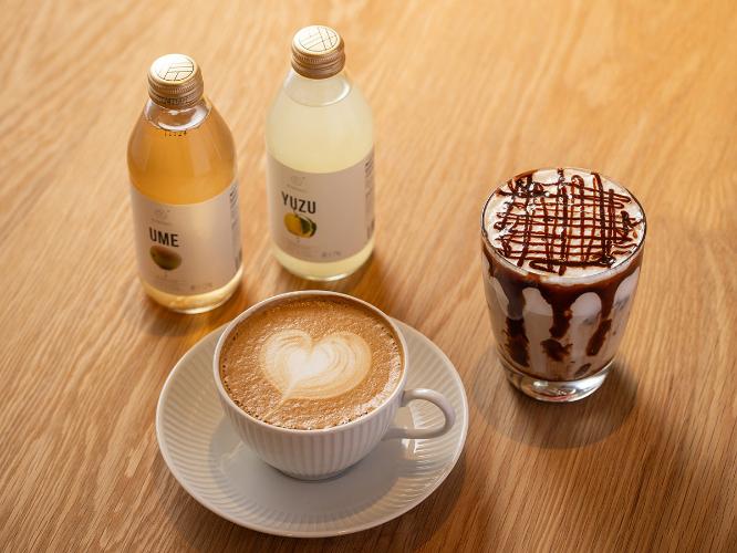 【FUSE COFFEE】カフェメニュー／コーヒー　紅茶　スパークリングジュース　など　※イメージ