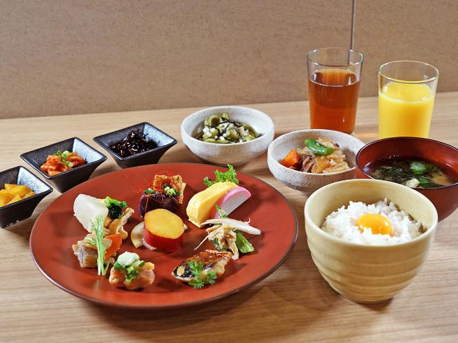 ＜朝食＞レイアウト一例 　※イメージ