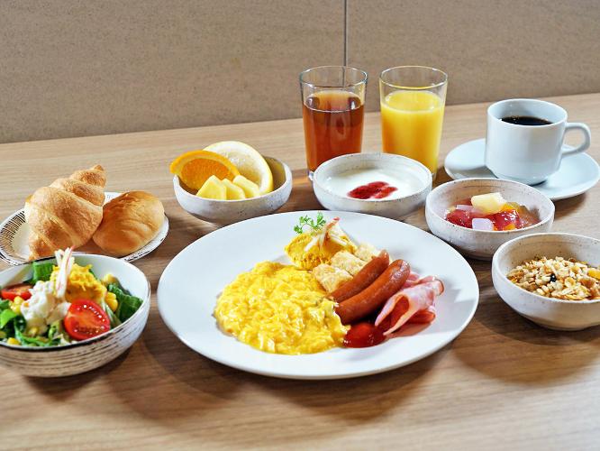 ＜朝食＞レイアウト一例 　※イメージ