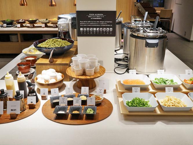 ＜朝食＞和洋食ビュッフェ お薬味、調味料など