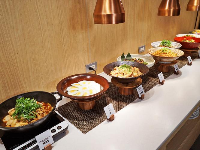 ＜朝食＞和洋食ビュッフェ バラエティーなラインナップ、お好みをチョイスください。