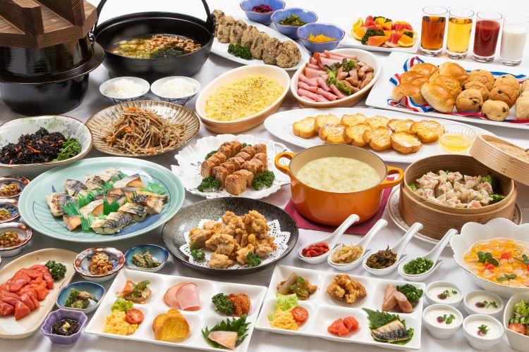 朝食バイキング