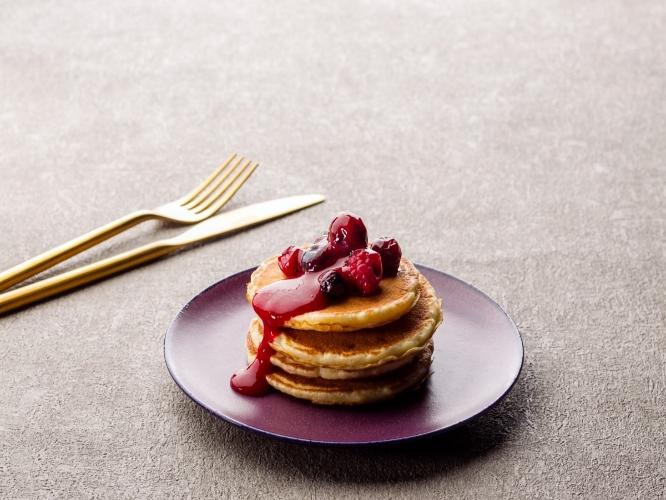 朝食ビュッフェイメージ　パンケーキ