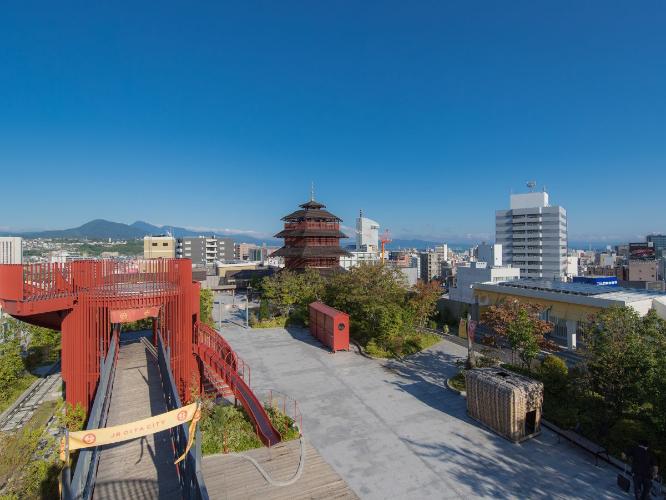 ◆屋上庭園｜日本最大級となる約4,500平米の庭園