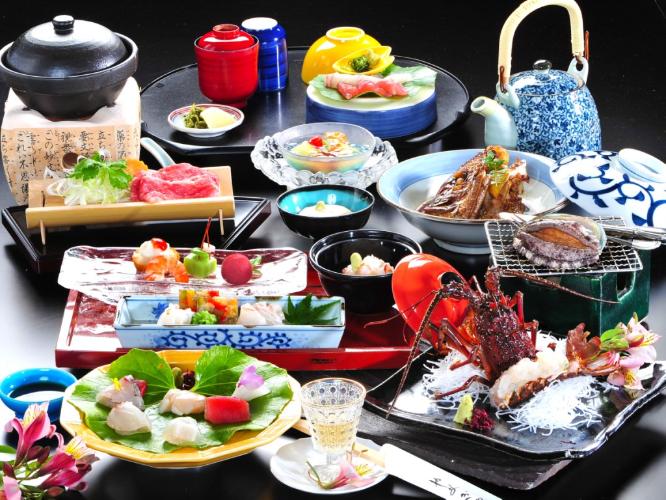24秋冬　渚会席（造りは2名盛）
