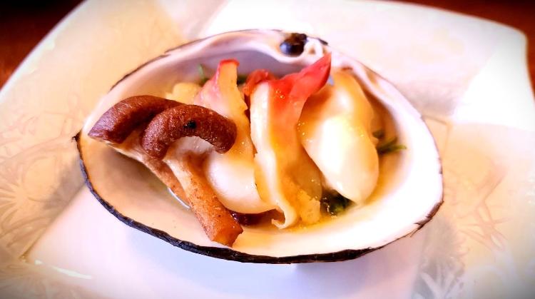 2024年【秋】秋鮭や秋刀魚、カボチャなど秋を感じる和食会席となっております。