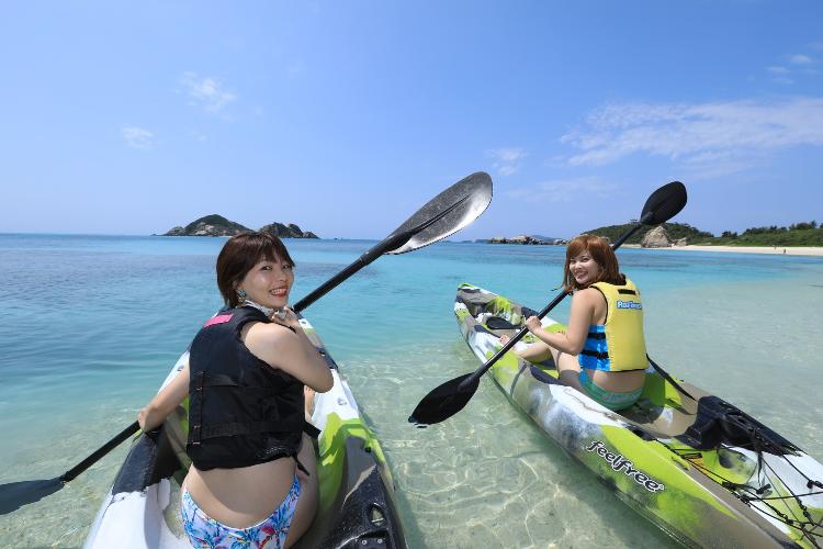 【マリンスポーツ】ケラマブルーの海へ漕ぎ出そう！